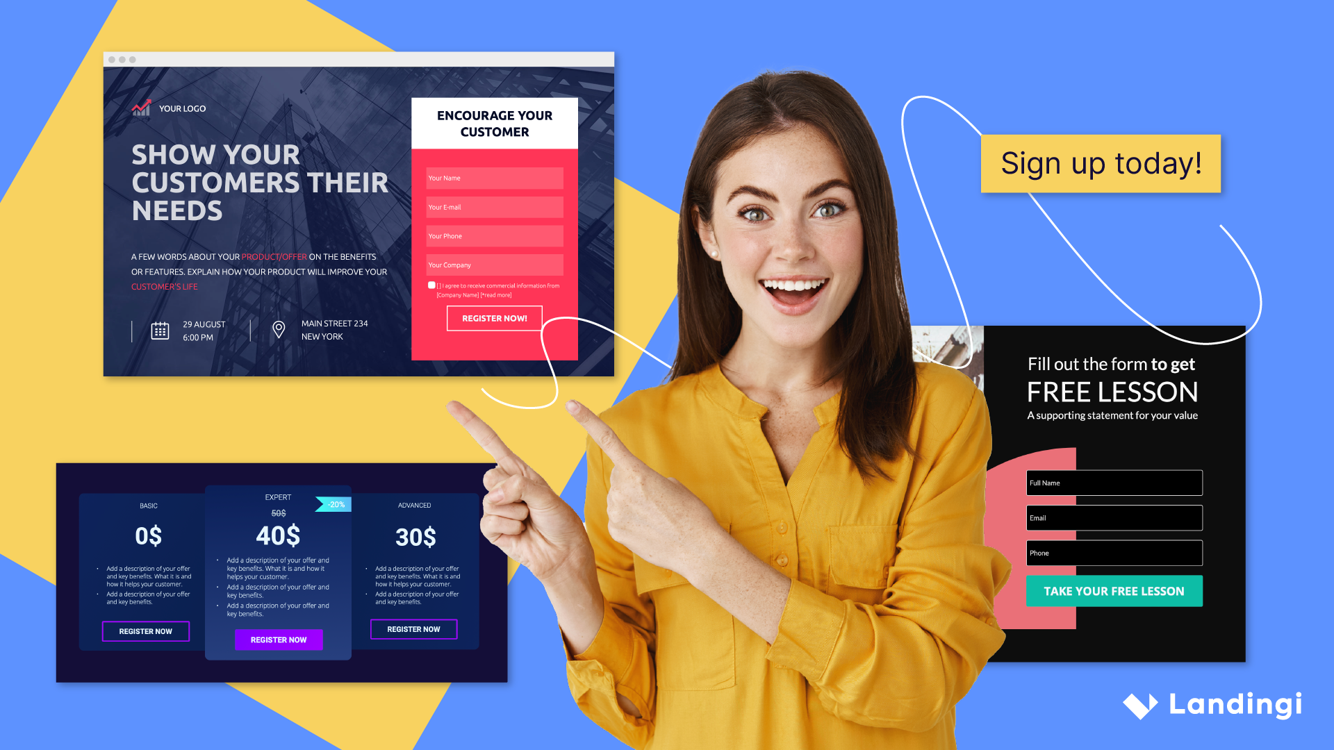 Landing Page Design