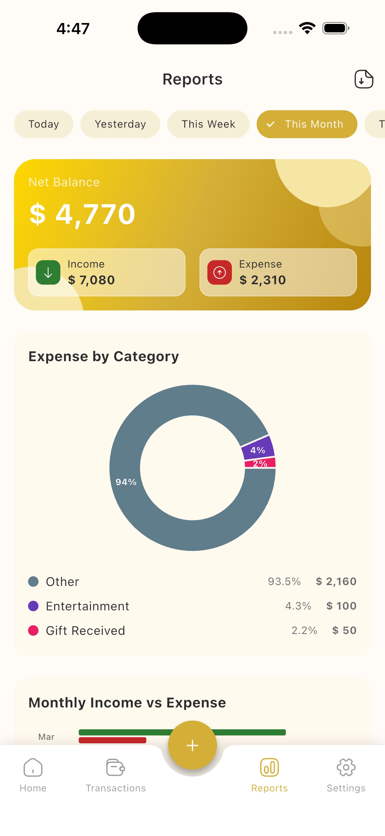 Expense Helper – Spend Smart screenshot