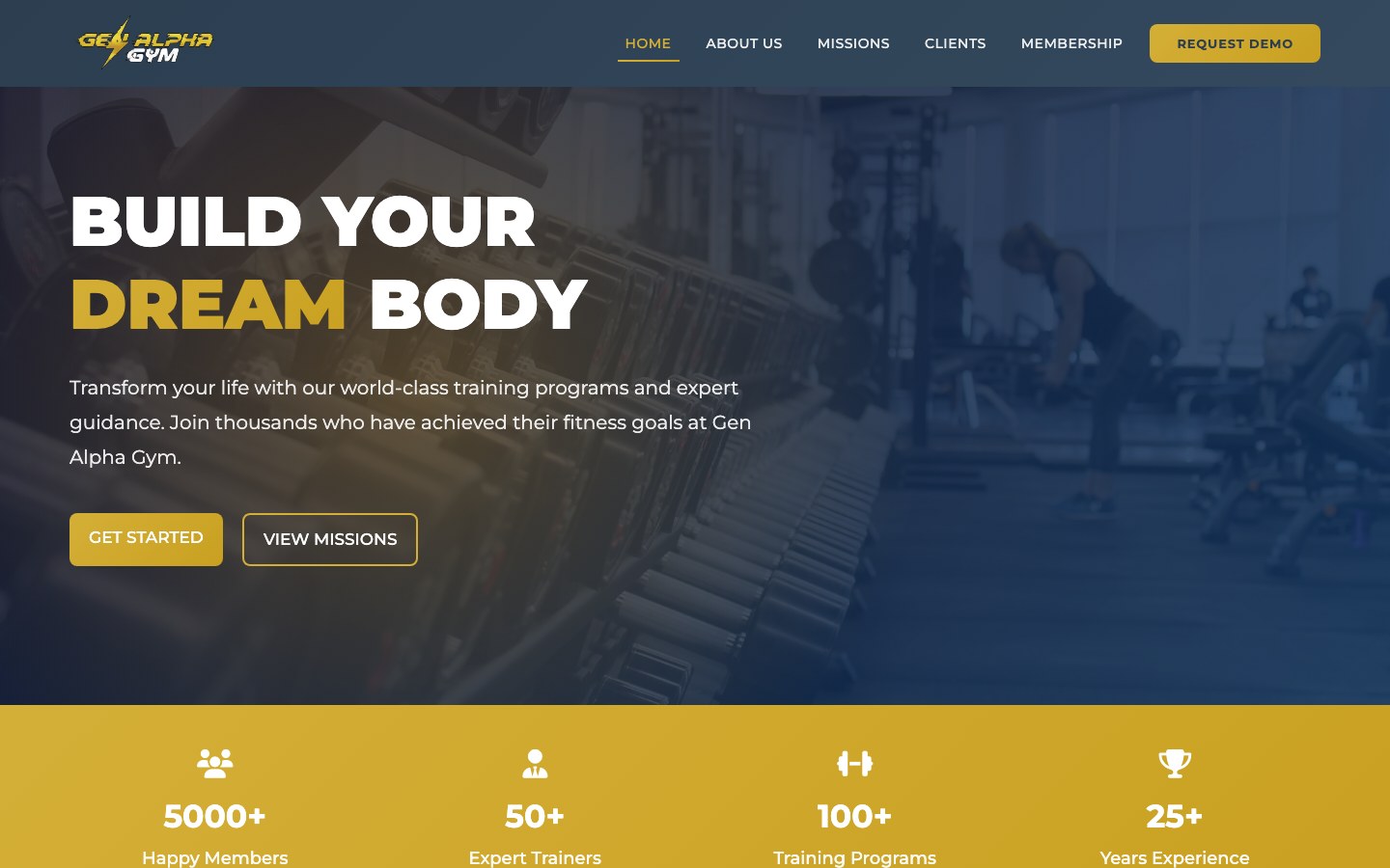 Gym screenshot