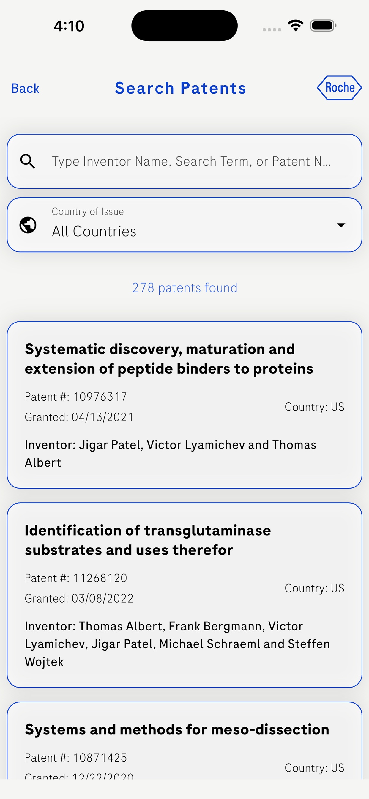 Roche Santa Clara screenshot